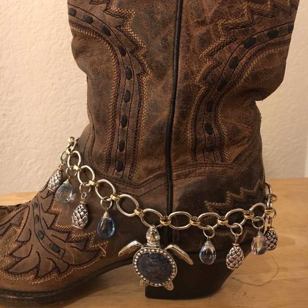 Custom handmade boot bracelets